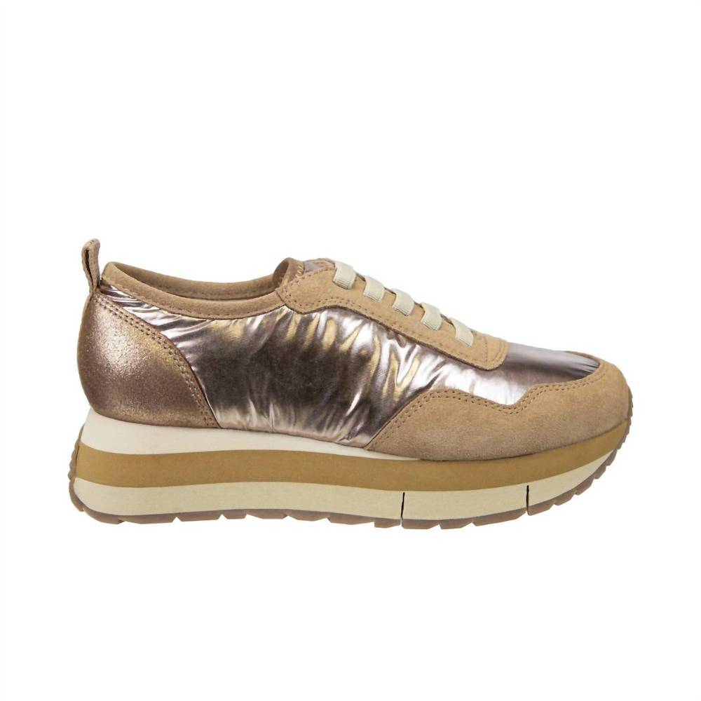 NEW NAKED FEET women’s kinetic shoes in gold